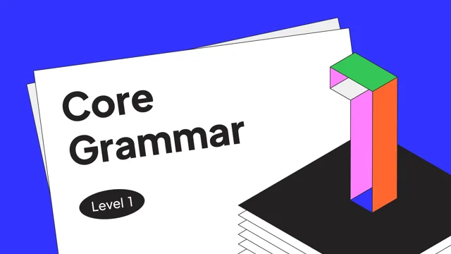 Core Grammar Level 1 – Learn Korean with Talk To Me In Korean