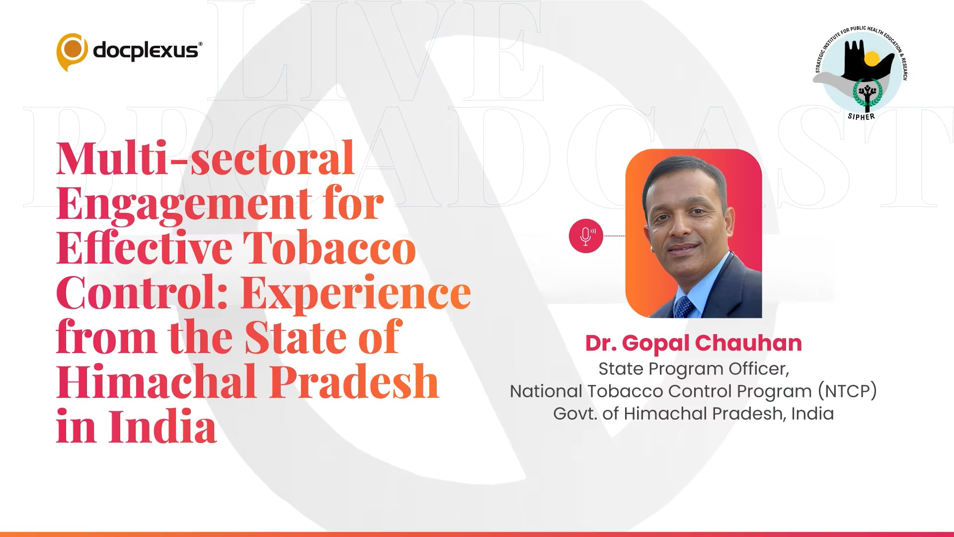 Multi-sectoral Engagement for Effective Tobacco Control in India