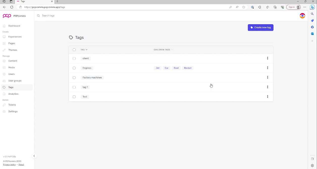 Tag - Edit on Vimeo