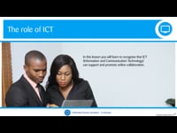The Role of ICT