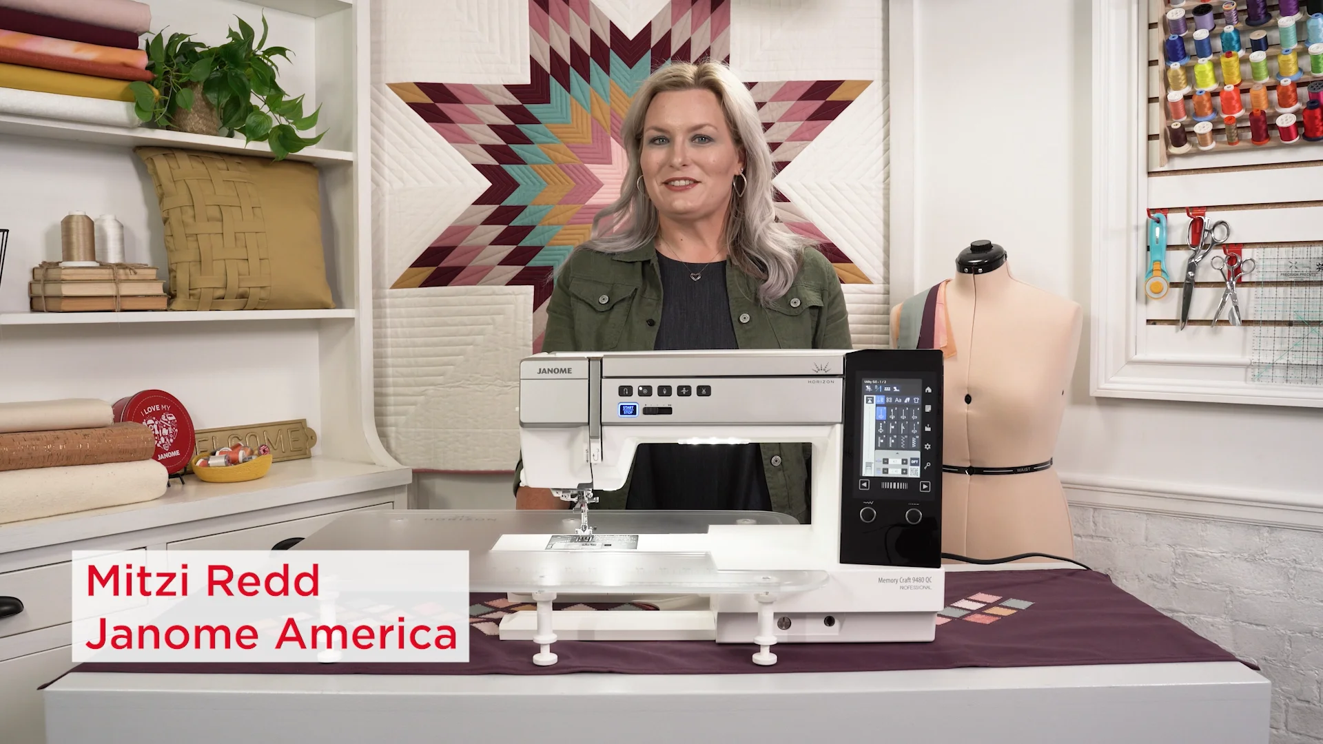 Janome Horizon Memory Craft 9480 QC Professional