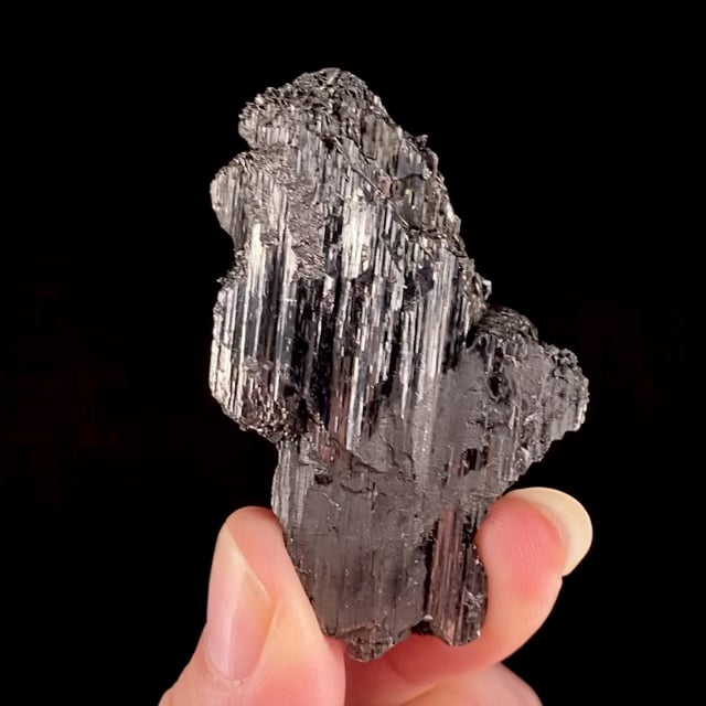 Andorite (superb rare doubly-terminated crystal group)