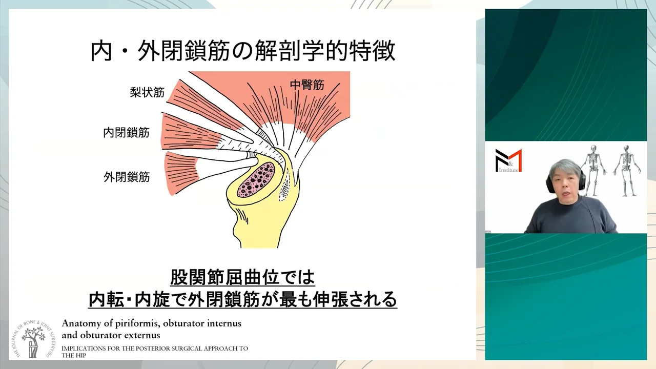 【小野志操先生】機能解剖に基づいた股関節痛を改善するために必要な知識と技術（リピート配信）