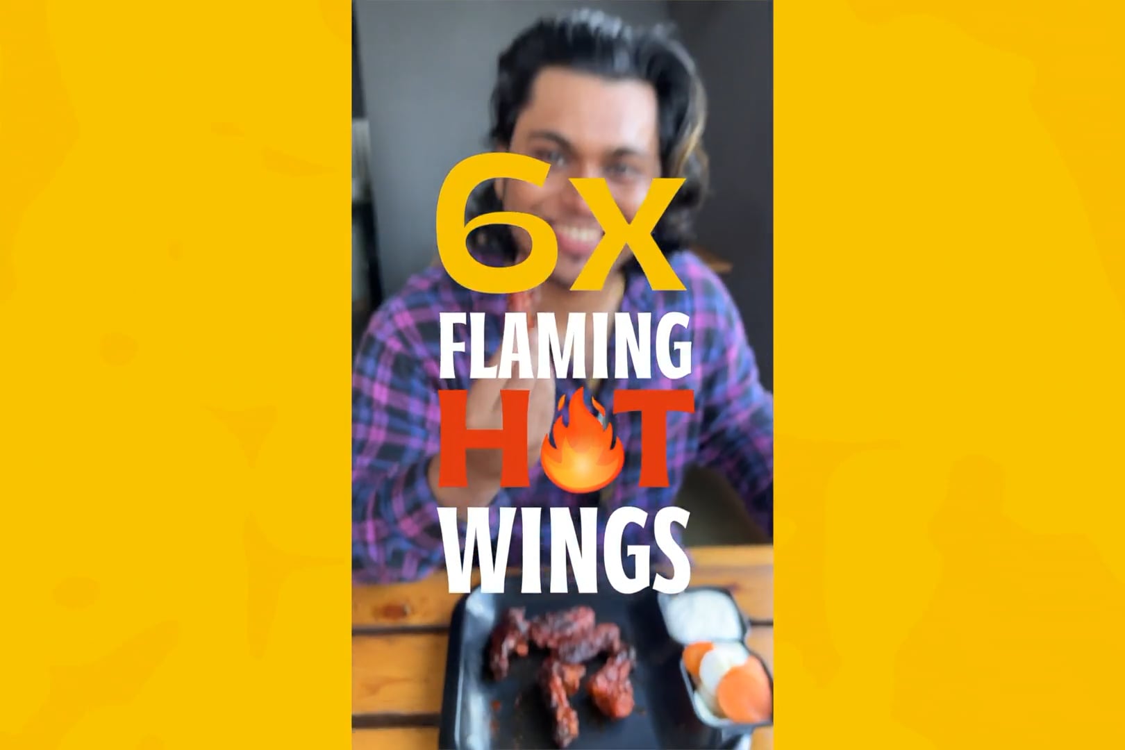 Foodaholic Deepak Hot Wings Challenge Reel on Vimeo