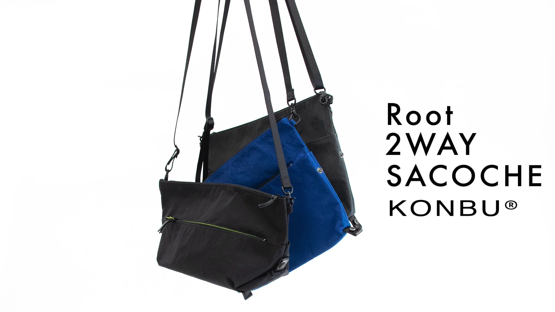 2wayサコッシュ |「KONBU®️(コンブ)」サコッシュ <UNISEX 2wayサコッシュ |「KONBU®️(コンブ)」サコッシュ <UNISEX