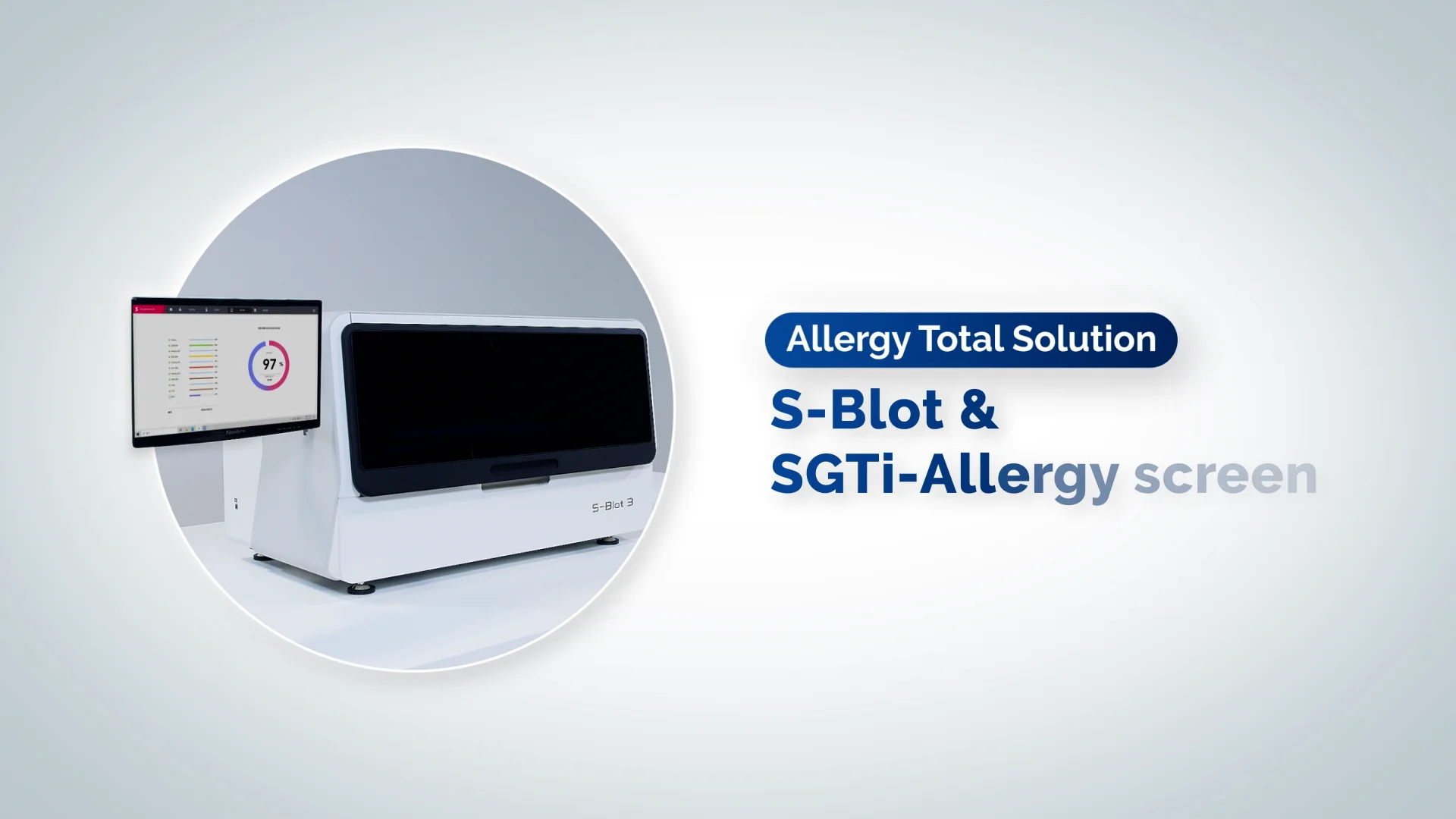 [Sugentech] Allergy Total Solution - S-Blot 3 & SGTi Allergy Screen