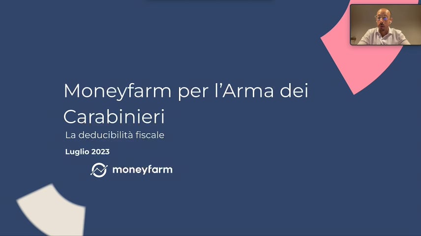 2. Moneyfarm Per L'Arma - La Deduzione Fiscale (1) On Vimeo