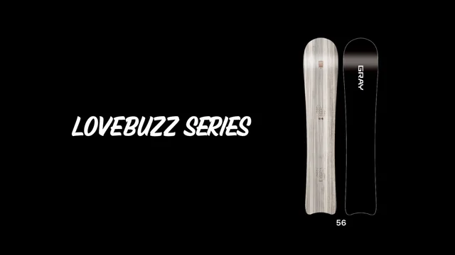 18-19 GRAY(ｸﾞﾚｲ) / Lovebuzz 156.5・スノーボード ≪商品一覧≫
