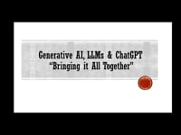 S3L17A - Generative AI, LLM &amp; ChatGPT