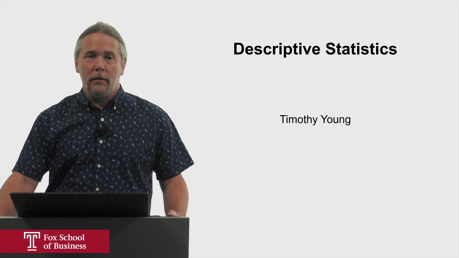 Descriptive Statistics