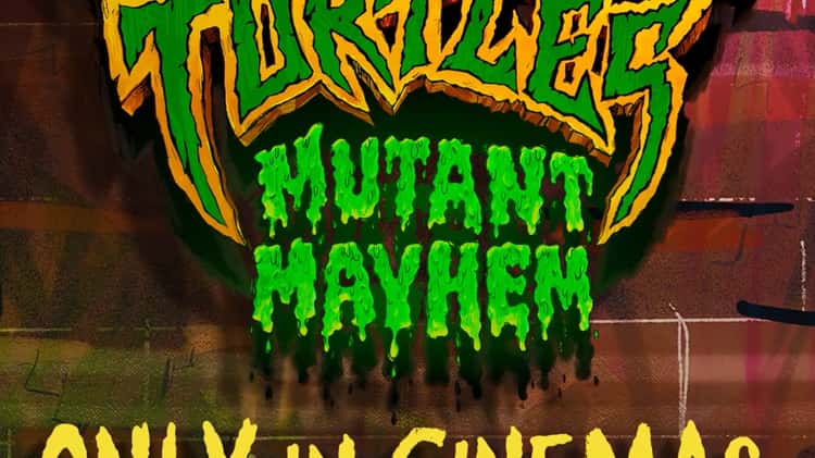 RoomMates Teenage Mutant Ninja Turtles Green Mutant Mayhem Group