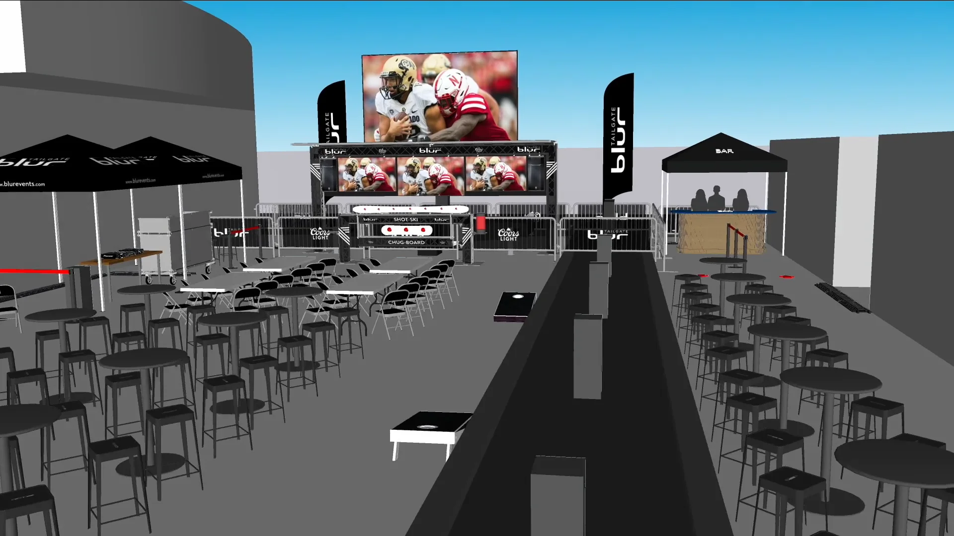 Blur Tailgate Boulder - Projected Layout