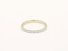 Diamond Baguette Horizontal Bar Ring in 14K Yellow Gold &#40;1/7 ct. tw.&#41;