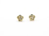 Diamond Flower Stud Earrings in 14K Yellow Gold &#40;1/10 ct. tw.&#41;