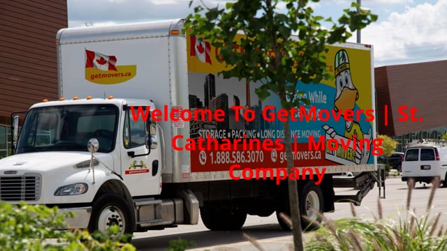 Get Movers in ST. Catharines, ON