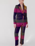 Video: JACKET INGRID KNIT CHECK