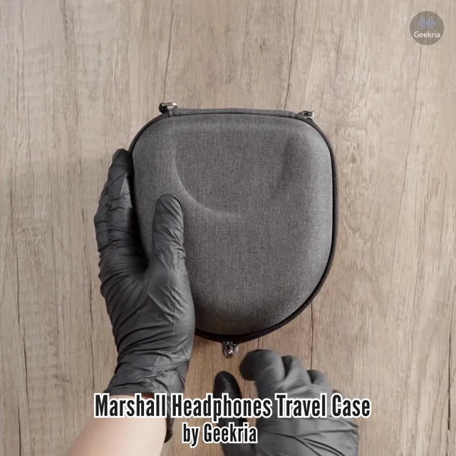 Marshall On-Ear Headphones Travel Case, Hard Shell Headset Carrying Case |  Geekria