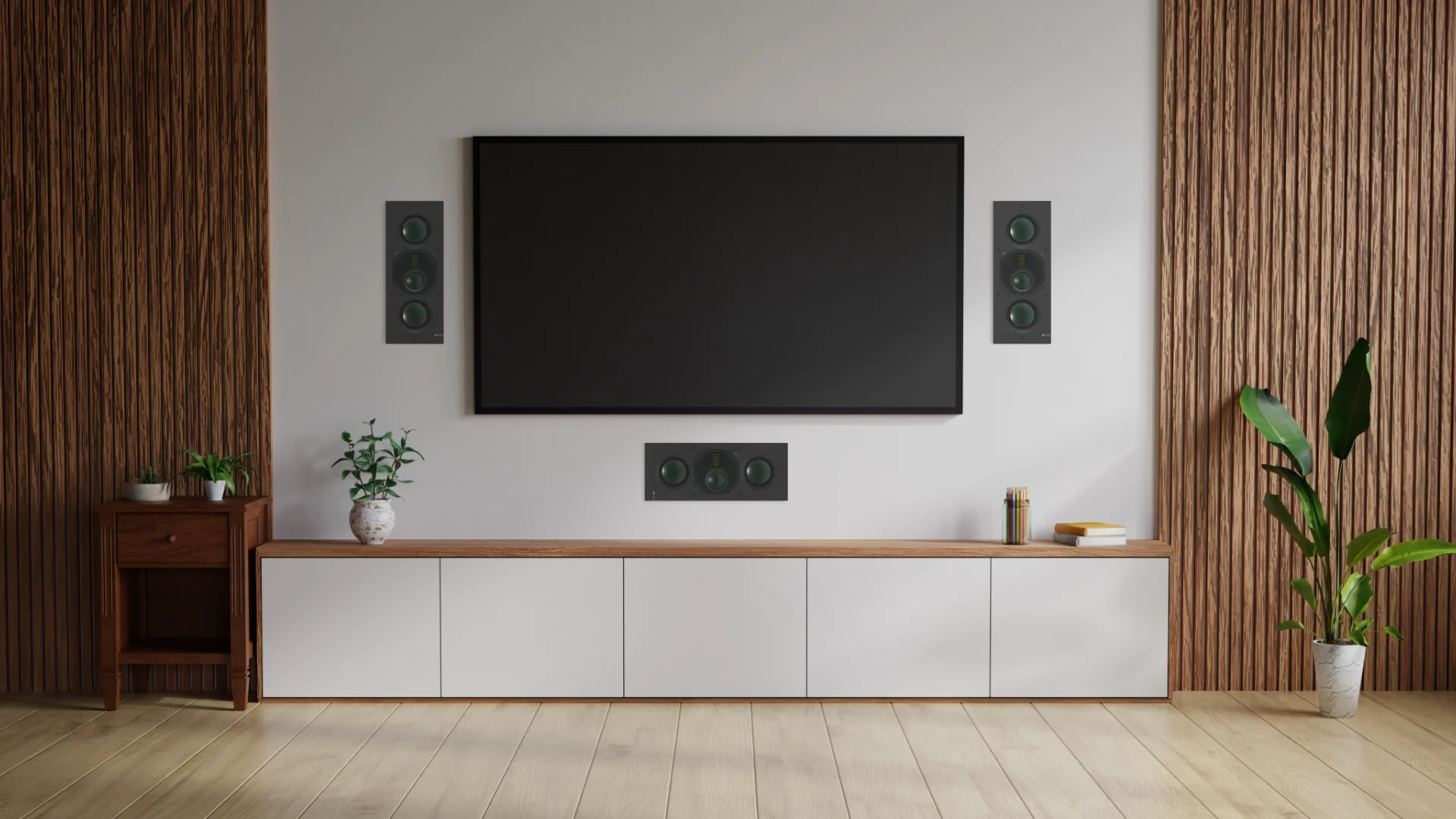 Monitor audio in wall fashion subwoofer