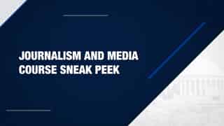 Video preview for Georgetown | Journalism and Media | Course Sample