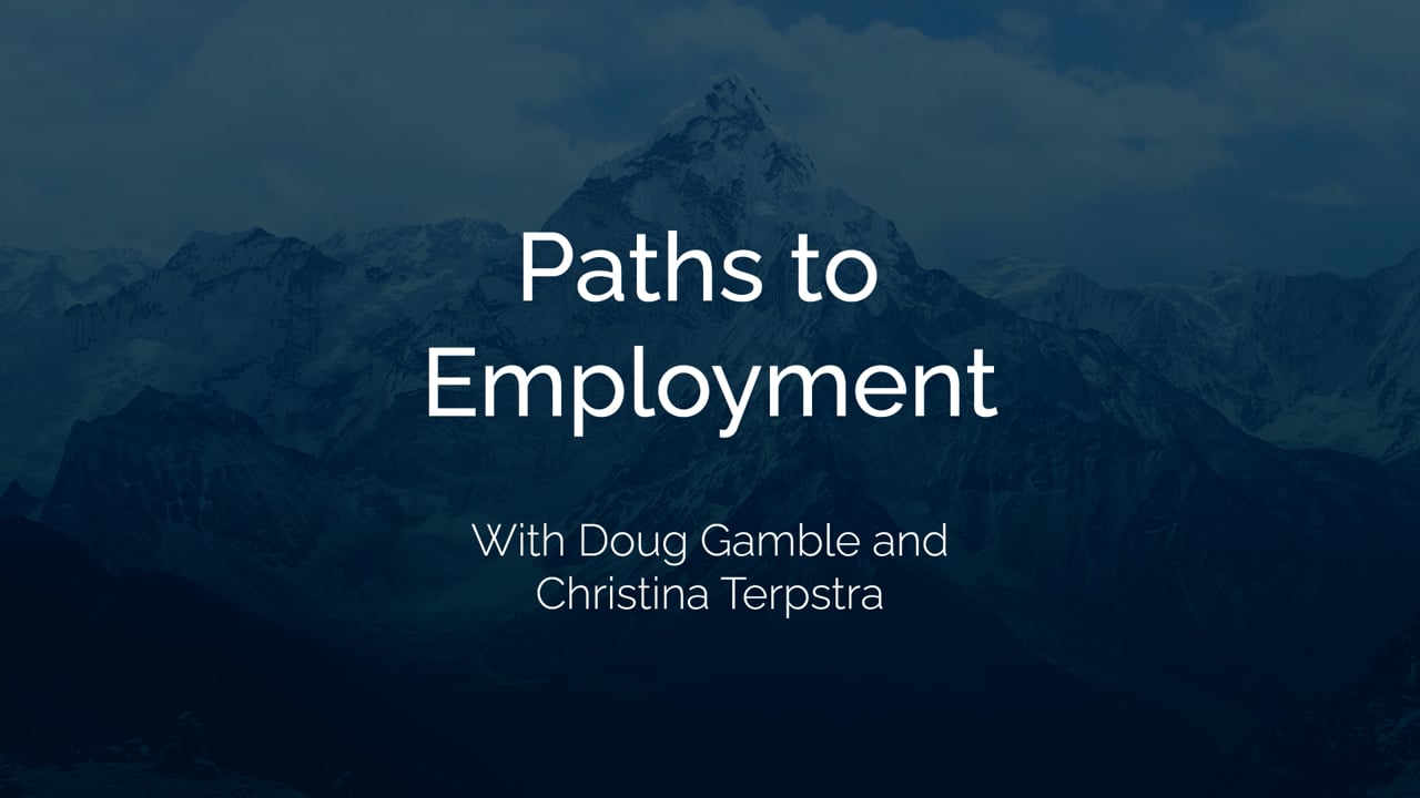 Paths to Employment