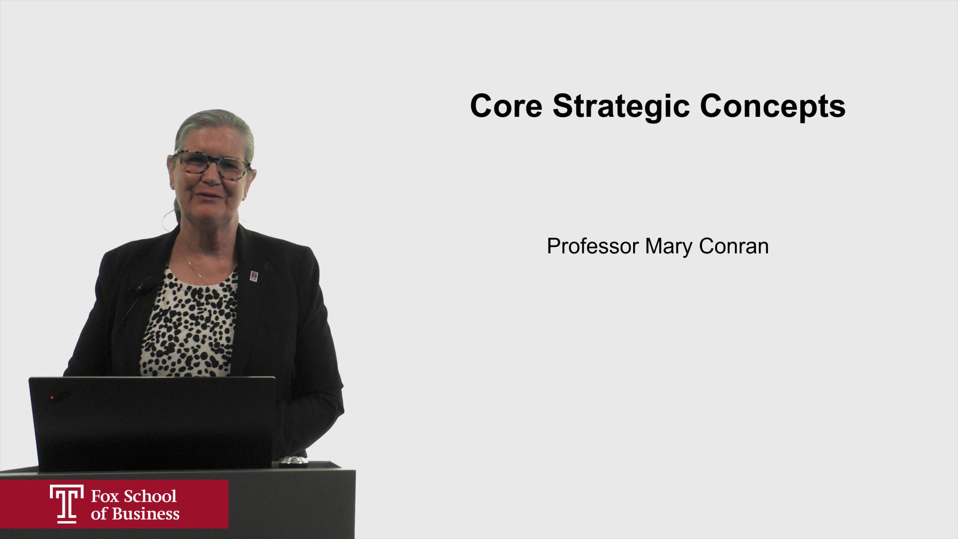 Core Strategic Concepts