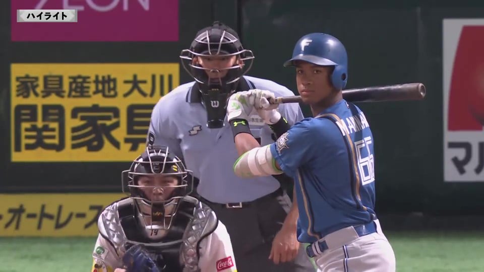 8月12日 福岡ソフトバンクホークス 対 北海道日本ハムファイターズ ダイジェスト