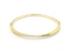 Diamond &#39;X&#39; Bangle Bracelet in Vermeil &#40;1/3 ct. tw.&#41;