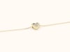 Diamond Heart Bracelet in 14K Yellow Gold &#40;1/10 ct. tw.&#41;