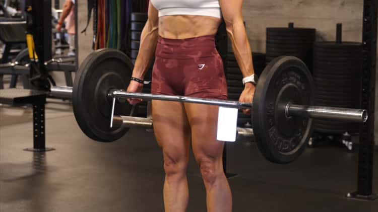 Hex bar online deadlift