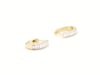 Diamond Baguette Oval Hoop Earrings in 14K Yellow Gold &#40;1/3 ct. tw.&#41;