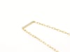 Diamond Bar Necklace in Vermeil &#40;1/10 ct. tw.&#41;