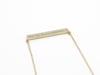 Diamond Horizontal Bar Necklace in 14K Yellow Gold &#40;1/10 ct. tw.&#41;