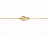 Linked Circle Bracelet in Sterling Silver and Vermeil