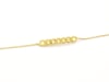 Horizontal Curb Link Bar Bracelet in Vermeil