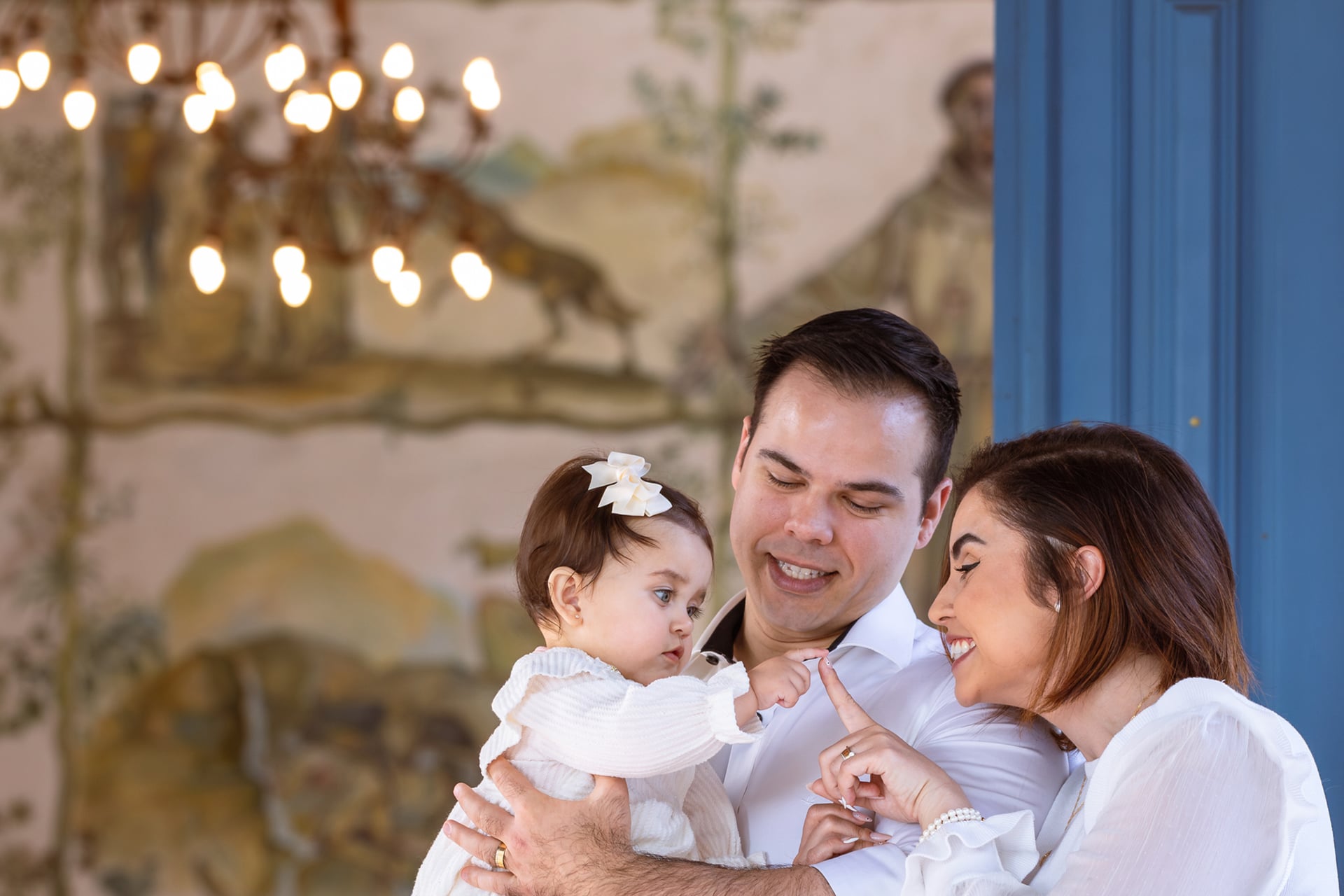 Batizado da Isa na Capela São Francisco 