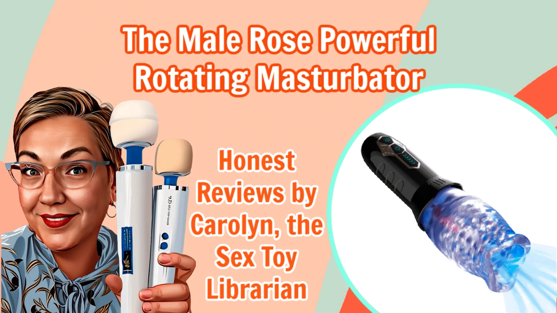 The Male Rose Powerful Rotating Masturbator Video Review by Betty's Toy Box