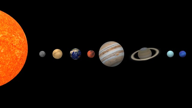 Planets Sun Earth Free Stock Video - Pixabay