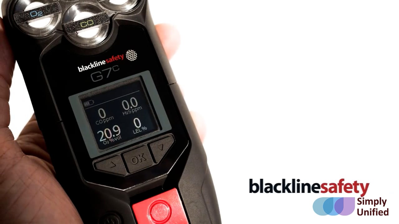 Blackline G7c Gas Detector Overview - Simply Unified on Vimeo