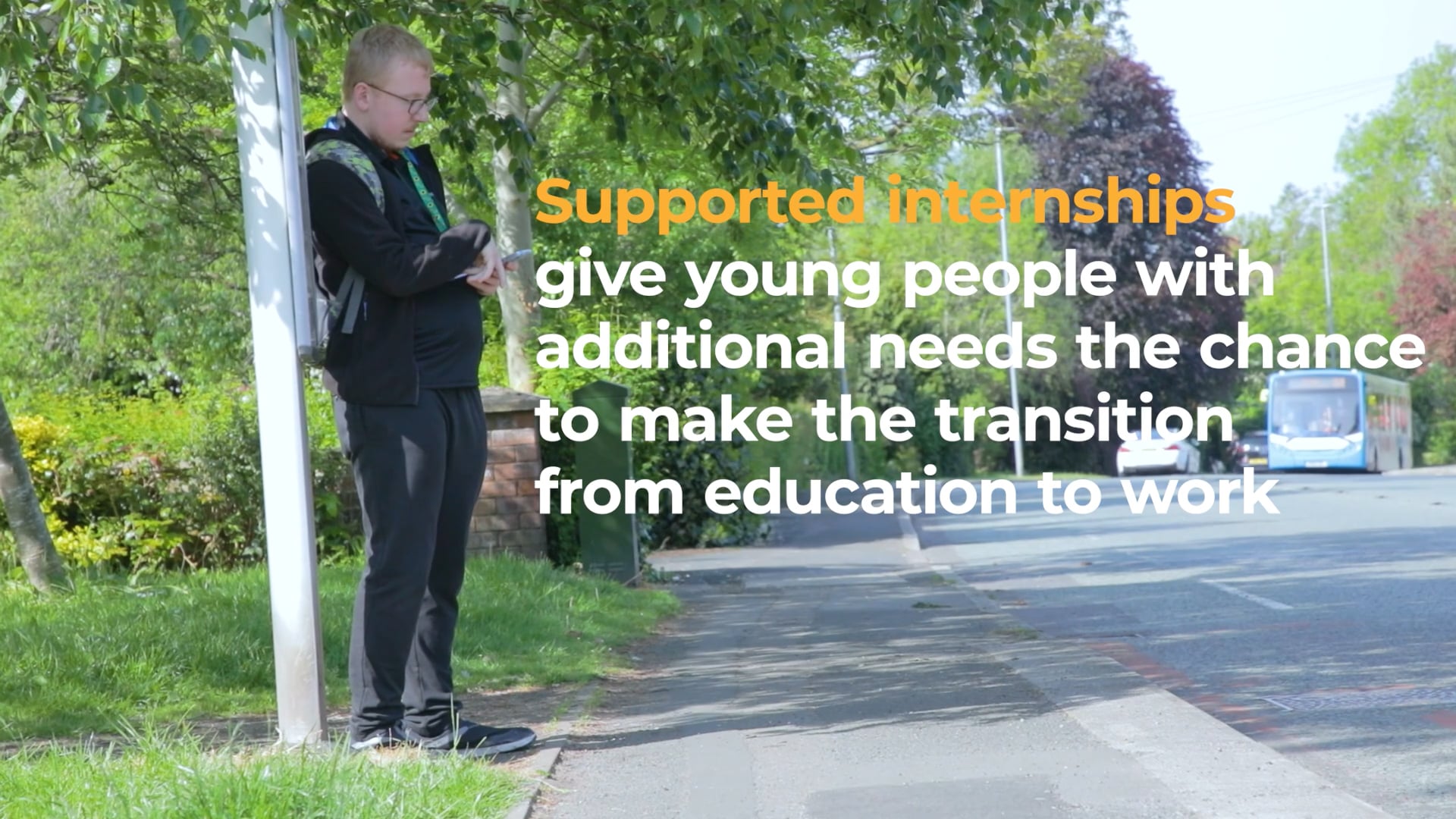 Supported internships video