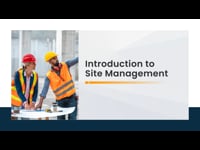 Introduction to Site Management