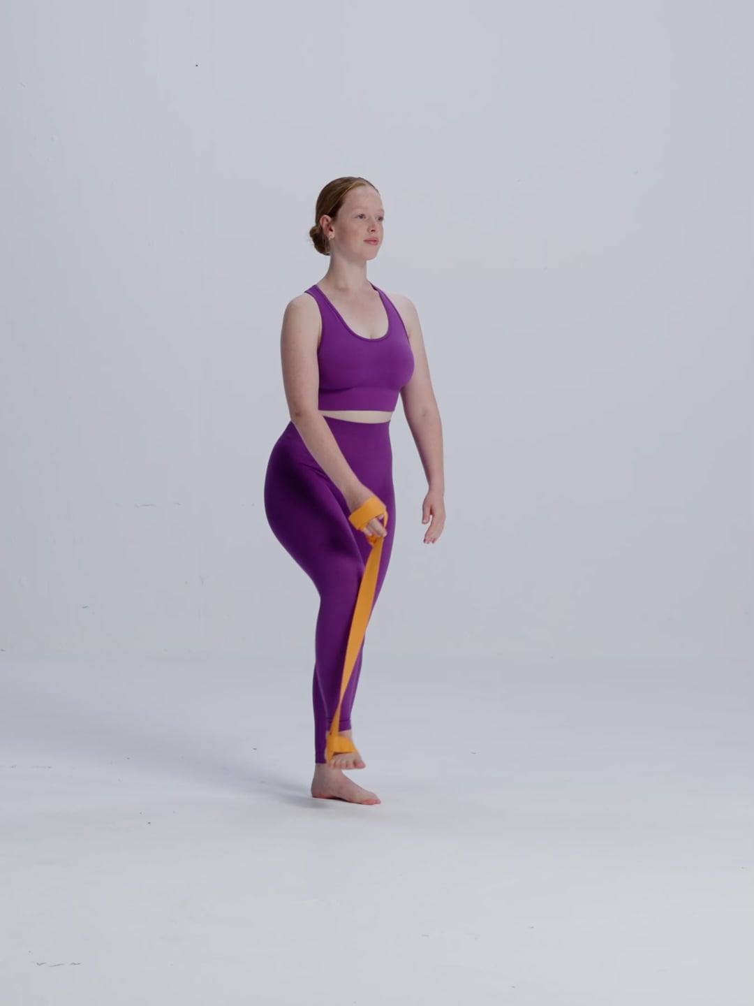 טייץ seamless בגזרה גבוהה אורך ”25