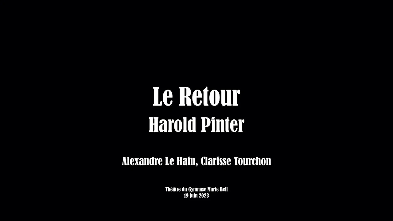 Le Retour Harold Pinter Film | Analyse: le retour aux sources par ...