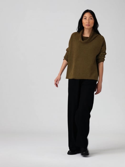 Organic Cotton Chenille Turtleneck Top | EILEEN FISHER Organic Cotton Chenille Turtleneck Top | EILEEN FISHER