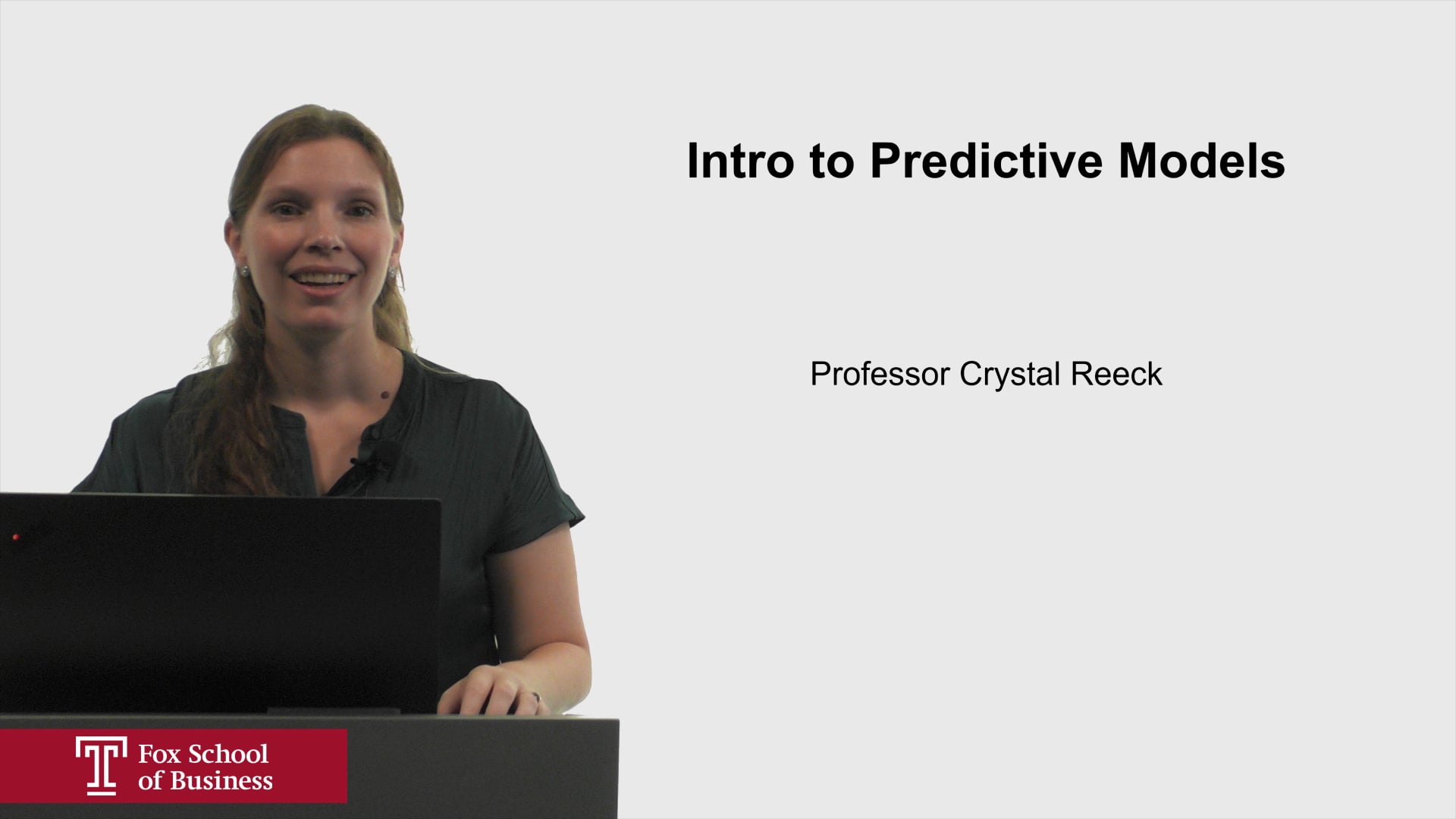 Intro to Predictive Models