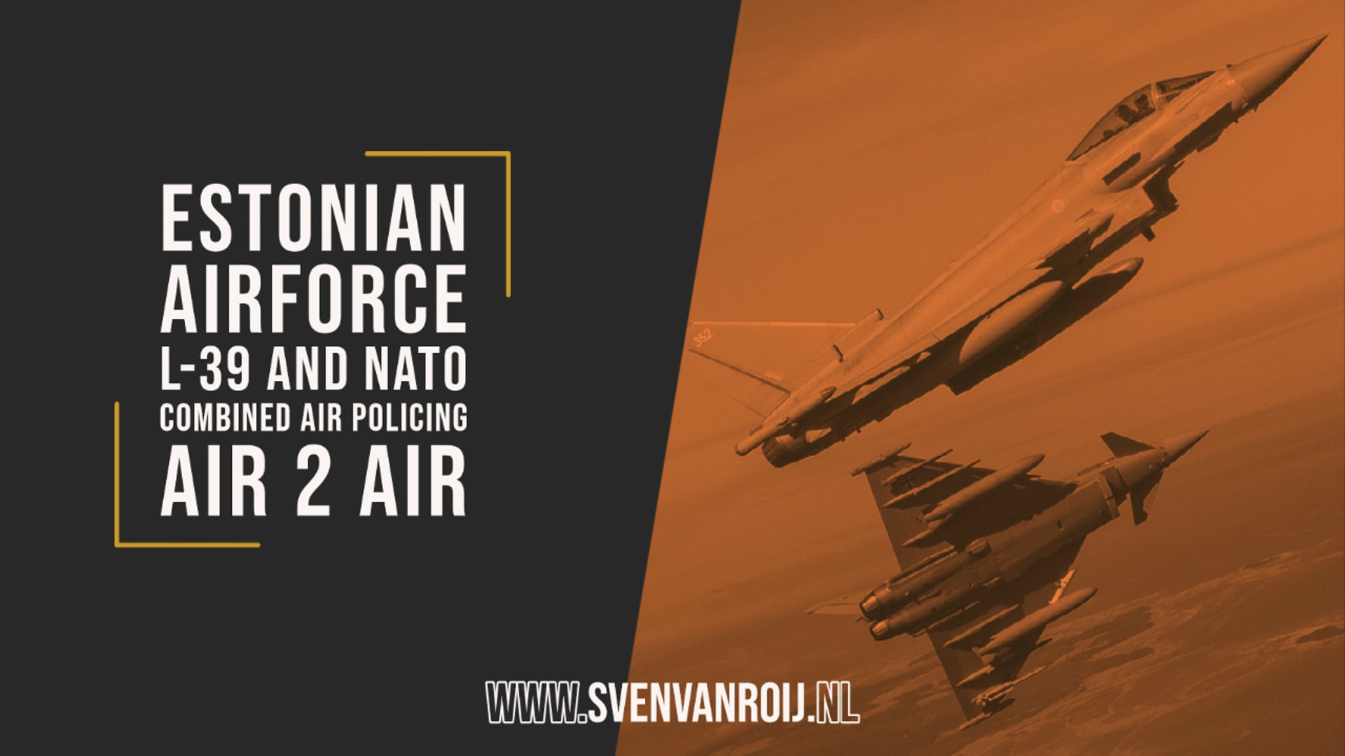 Sven van Roij Aviation Photojournalism - Air2Air photoflight Estonian Air Force L-39 and NATO cAP | Eesti õhuvägi (Estonia)
