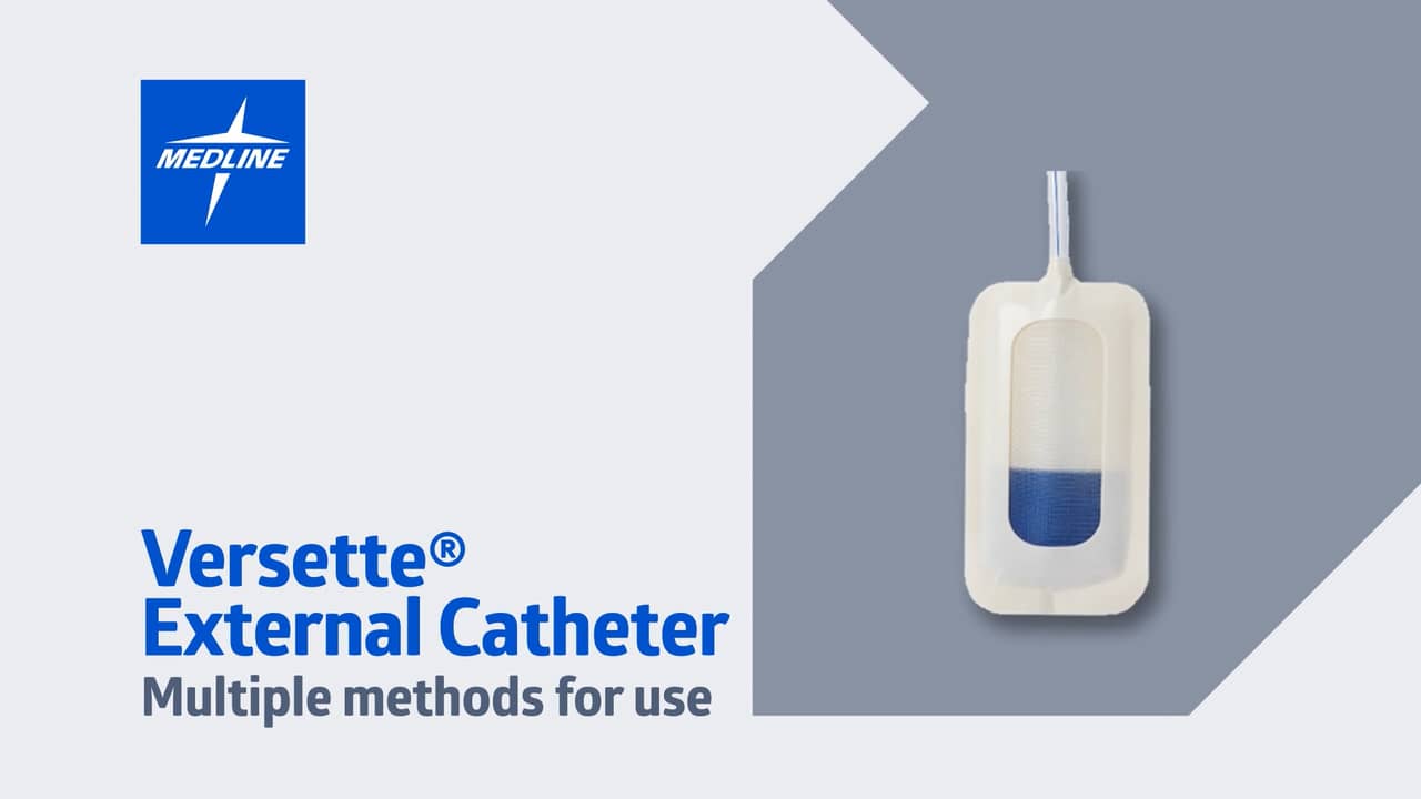 Versette External Catheter Multiple Methods for Use on Vimeo