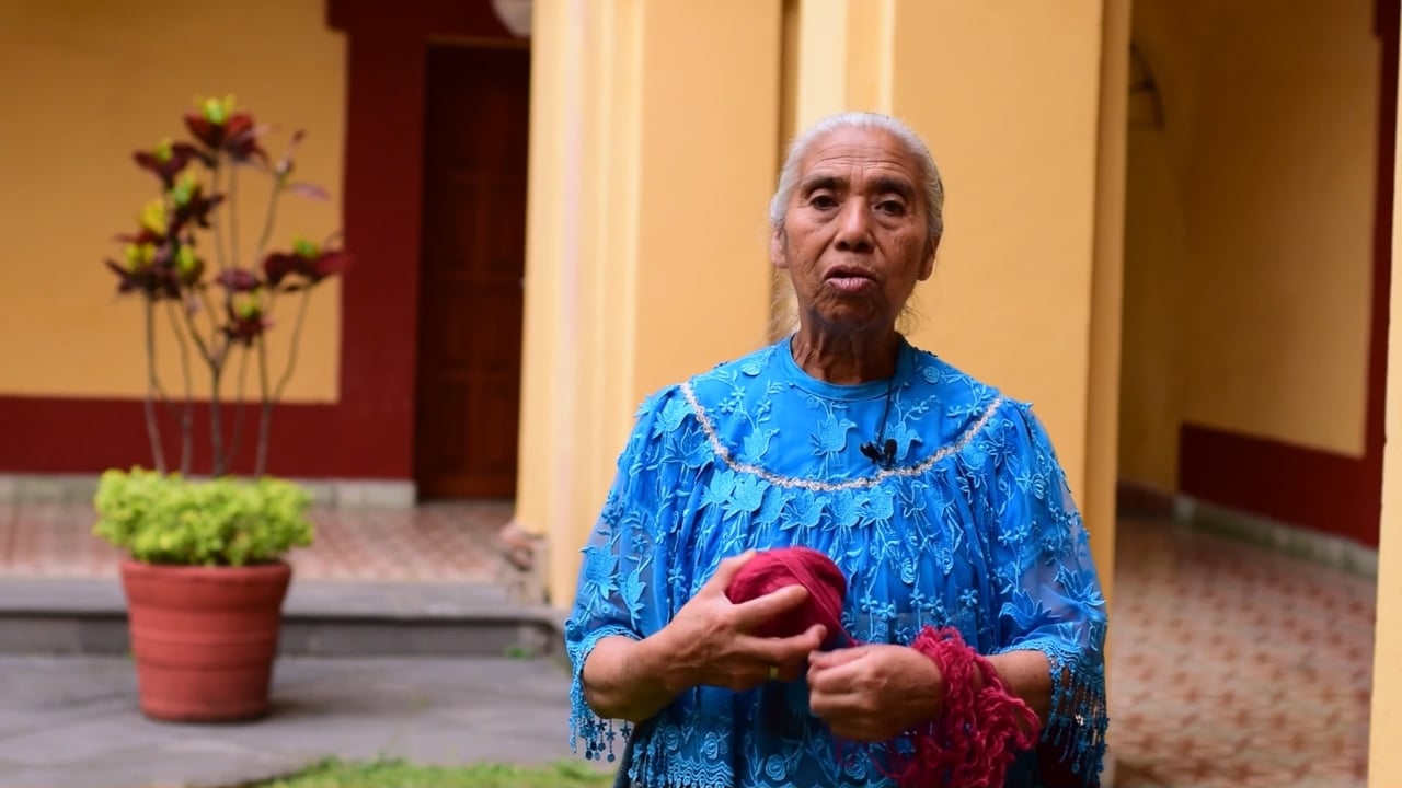 Marcelina Cuaquehua Colohua y María Isabel Tzompaxtel