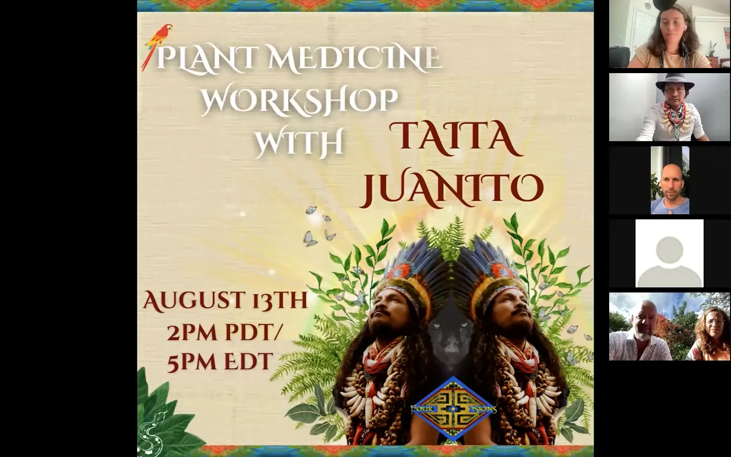 Spiritual Diets Free with Taita Juanito