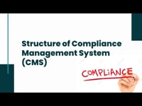 Structure of Compliance Management System (CMS)