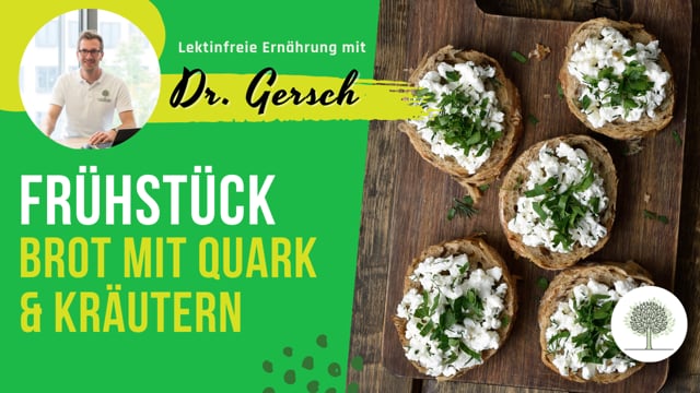 Brot mit Quark und Kräutern 